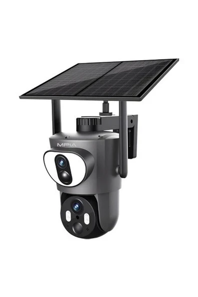 MPIA SD210 Çift Kamera 3+3mp Ip Wifi Full Hd Suya Dayanıklı Ledli Gece Görüşlü Hareketli Kamera ürün görseli 1