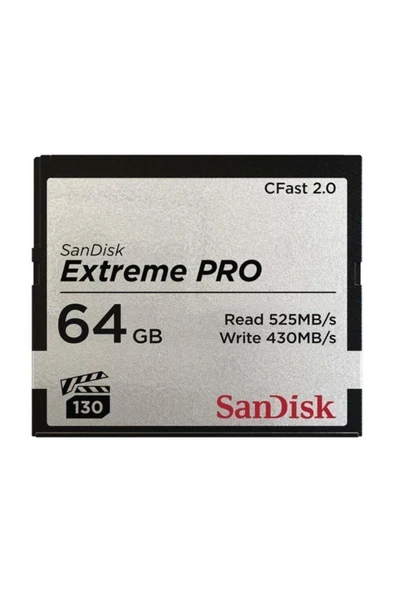 Extreme Pro 64 GB SDCFSP-064G-G46D CFAST 2.0 Hafıza Kartı ürün görseli 1