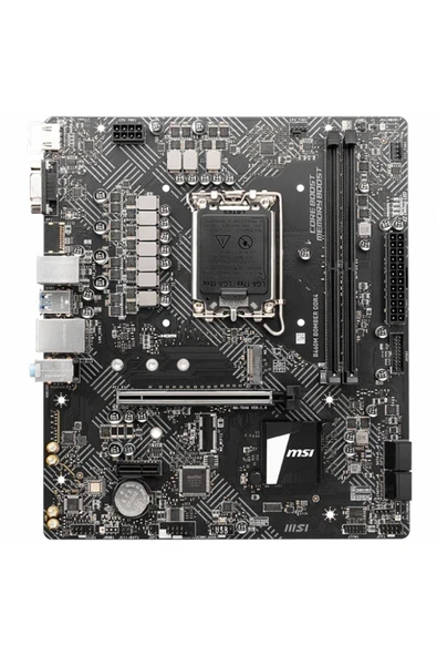 MSI B660M Bomber Ddr4 Soket 1700 Ddr4 4600(OC) Pcı-E Gen 4 ,hdmı VGA M.2 Usb3.2 1x 1g Lan Matx ürün görseli 1