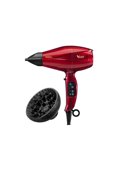 Saç Kurutma Makinesi Veloce, 2200W İtalyan BLDC Motor, Difüzör&Yoğunlaştırıcı Başlık, 6750DE ürün görseli 1