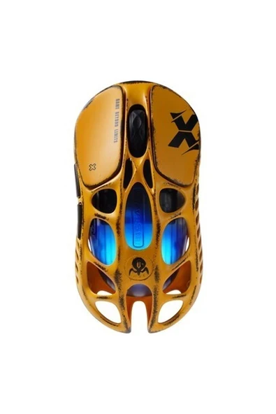 Gravastar Mercury x Rgb 32K Dpı Optik Gaming Mouse, Kablosuz, Magnezyum Alaşımlı, Programlanabilir 5 Tuşlu, Special Edition, Sarı ürün görseli 1