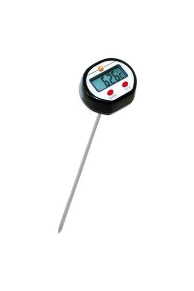 Testo Üstten Göstermeli Mini Termometre 12.5cm Prob ürün görseli 1