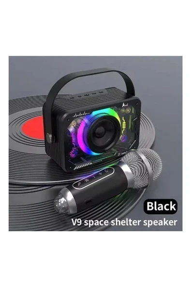 Vtn-82 Taşınabilir Kablosuz Işıklı Bluetooth Hoparlör Ses Değiştirme Özellikli ürün görseli 1