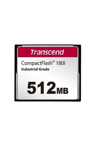 Transcend TS512MCF180I 512 MB CF180I Industrial Hafıza Kartı ürün görseli 1