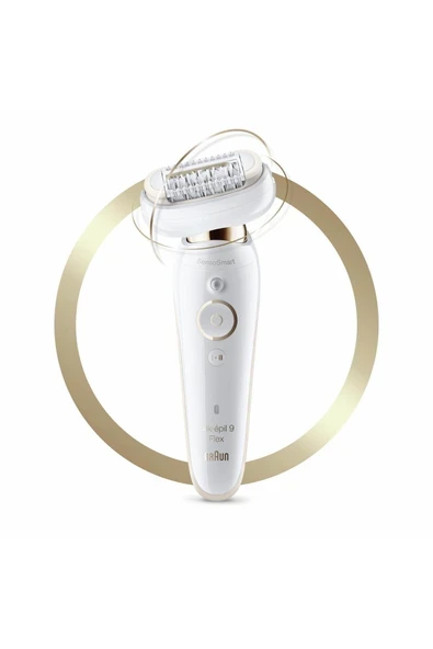 Braun Silk-Épil 9 Flex 9001 Kablosuz, Islak&kuru Epilatör + Seyahat Çantası ürün görseli 1