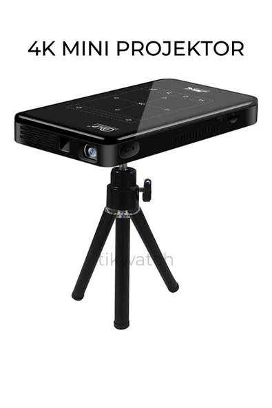 4K Mini Projektor Ev Sineması ürün görseli 1