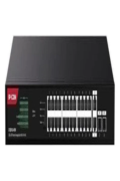 Ip-Com G1128-24-410W 24 Port Gıgabıt +2xgb RJ45/SFP Uplınk 370W Poe Rackmount Swıtch ürün görseli 1