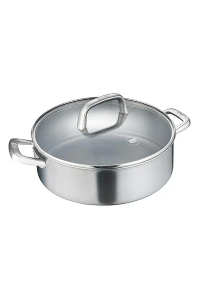 Berndes 99212 Tricion Pro Paslanmaz Çelik Pilav Tenceresi 28 cm ürün görseli 1