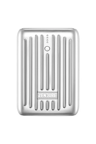 Supermini 10,000 Mah Usb-C Powerbank 18 W Güç Dağıtımı, Süper Küçük Harici Pil, Hızlı Şarj Ile, Iphone, Samsung Galaxy Galaxy Y, Huawei, Nintendo Switch Vb. Için Gümüş ürün görseli 1