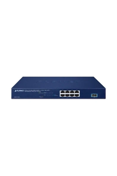 8-port 10/100/1000/2500t + 1-port 10g Sfp+ Multigigabit Ethernet Switch Tdrtr ürün görseli 1