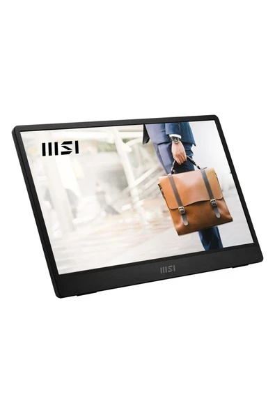 Msı 15.6" Pro MP161 E2U 1920X1080 (Fhd) 16:9 Flat IPS 60HZ 4ms Adaptıve-Sync Portatıf Monıtor ürün görseli 1