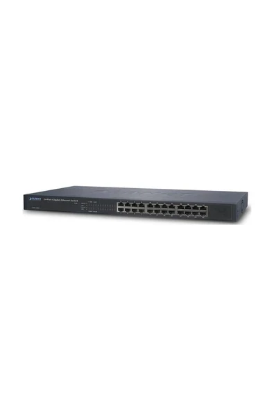 Planet PL-GSW-2401 24 Port 10/100/1000 Base T Gigabit Network Switch ürün görseli 1