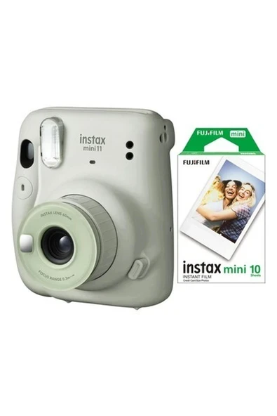 Instax Mini 11 Yeşil Fotoğraf Makinesi 10LU Film ürün görseli 1