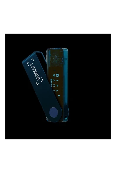 Ledger Nano X Safir Mavisi Kripto Donanım Cüzdanı ürün görseli 1