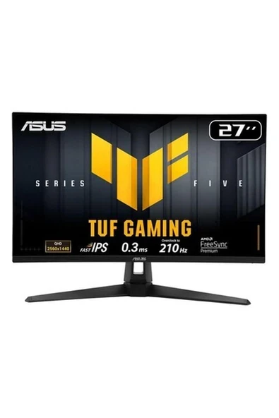 Asus Tuf Gaming VG27AQ5A 27 Inç 210Hz 0.3ms 2k Qhd Adaptive Sync Fast IPS Gaming Monitör ürün görseli 1