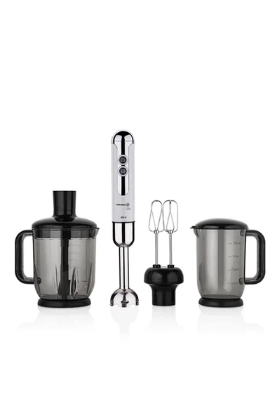 Korkmaz 447-14 Vanilya Mia Mega Blender Set ürün görseli 1