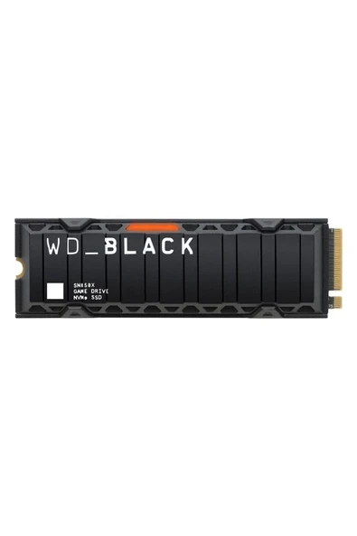 Black SN850X WDS100T2XHE 1TB (7300/6300MB/s) M.2 2280 PCIe 4.0 NVMe SSD ürün görseli 1