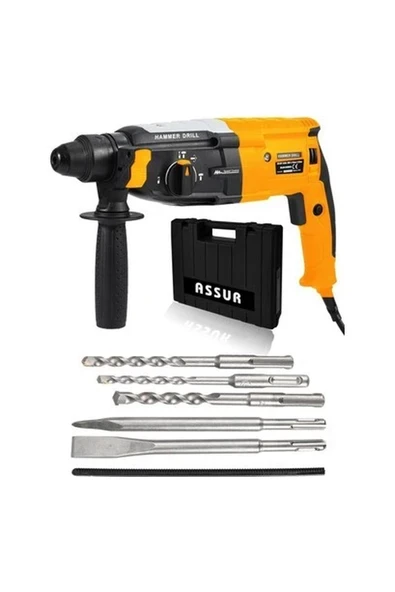 Tekno Trust Pro Kırıcı Hıltı Darbeli Matkap 2-28MM Renk H002 Sarı ürün görseli 1