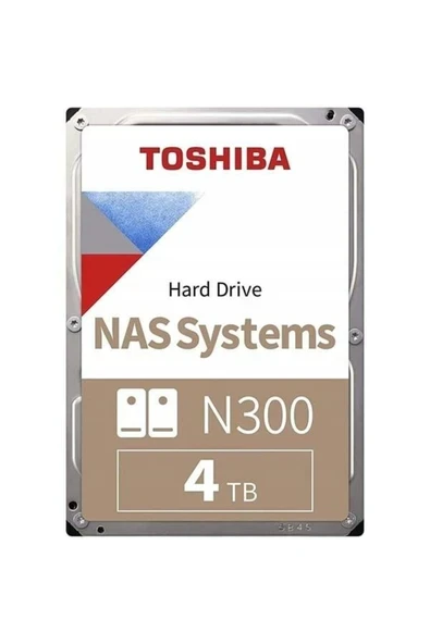 4TB N300 MN10ADA400ES 7200RPM 512MB SATA-3 NAS DİSKİ ürün görseli 1