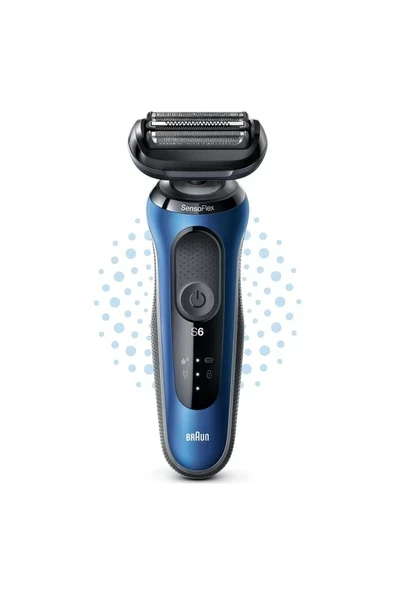 Braun Yeni Seri 6 B1000s Kablosuz Tıraş Makinesi, AutoSense, SensoFlex, EasyClick, Islak & Kuru ürün görseli 1