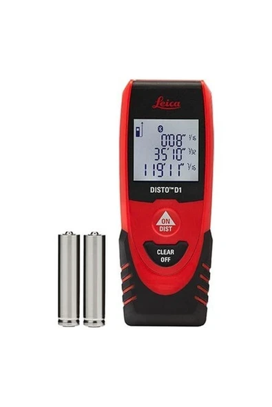 Leica Disto D1 Bluetooth'lu Lazer Metre (40 metre) ürün görseli 1