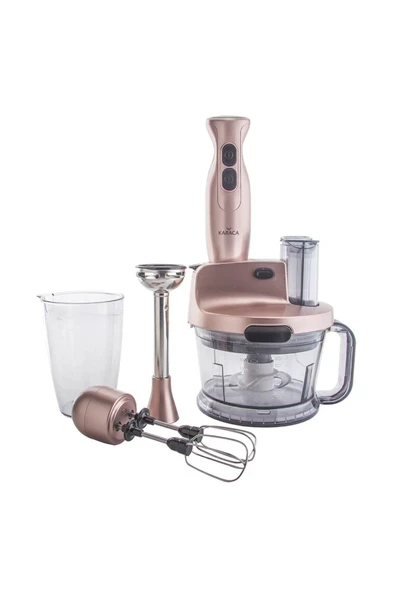 Karaca Mutfak Robotu 2000 W Rosegold ürün görseli 1