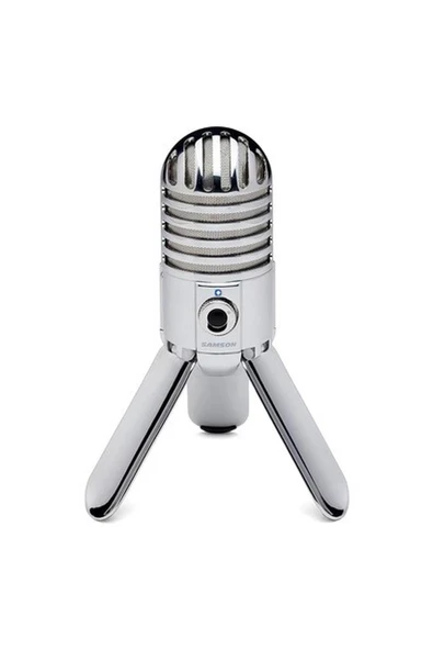 Samson Meteor Mic USB Stüdyo Kondenser Mikrofon (Krom) ürün görseli 1
