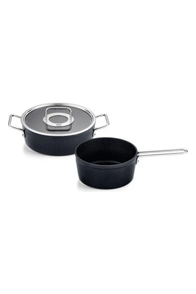 Fissler Adamant Cam Kapak 3 Parça Tencere Seti ürün görseli 1