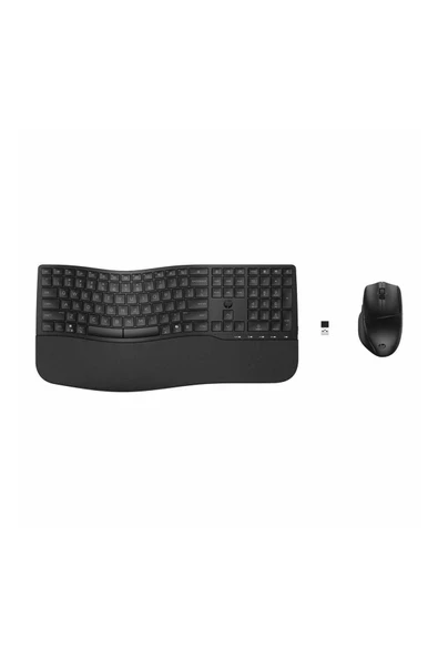 Hp 680 Comfort Çift Modlu Unifying Bluetooth Kablosuz Klavye Mouse Seti Siyah 8T6L6AA ürün görseli 1