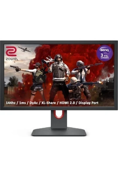 Zowie XL2411K 24\" 144Hz 1ms (3xHDMI DP) FHD TN Dyac Pivot Espor Oyun Monitörü 3 Yıl BenQ TR Garanti ürün görseli 1