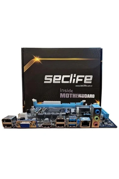 H81jel 16gb Ddr3 1600mhz 1xvga 1xhdmı Usb 3.0 1150p Matx ürün görseli 1