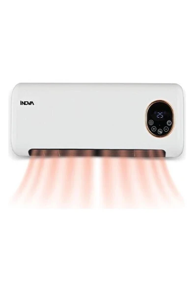 İnova Duvar Tipi Klimatik Fanlı  Isıtıcı 2000 Watt ürün görseli 1