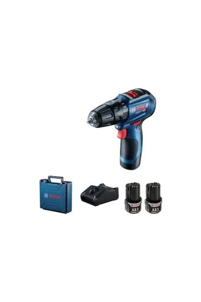 Bosch GSB 12V-30 (Solo) Akülü Darbeli Delme/Vidalama Makinesi (Akü ve Şarj Cihazı Dahil Değildir) ürün görseli 1