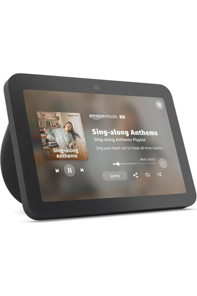 Echo Show 8 Smart Display With Alexa Siyah-e ürün görseli 1