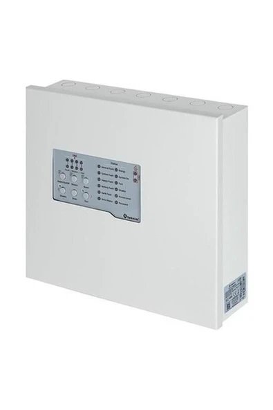 Teknim TFP-4404 Konvansiyonel 4 Bölgeli Yangın Alarm Paneli Metal Kasa ürün görseli 1