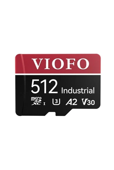 Viofo High Endurance 512GB Class 10 A2 V30 100MB/S Okuma 90MB/S Yazma Micro Sd Hafıza Kartı ürün görseli 1