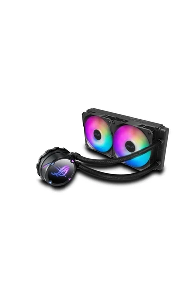 Asus ROG STRIX LC II 240 ARGB AURA SYNC RGB 120MM ADRESLENEBİLİR RGB FAN SIVI CPU SOĞUTUCUSU V3 ürün görseli 1