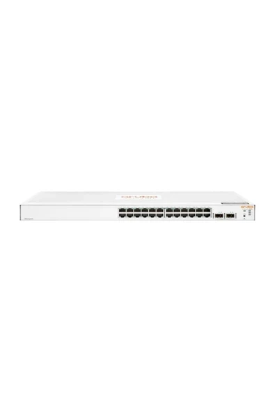 Hp Aruba Instant On JL812A 1830-24G 24PORT Gigabit, 2 Port Gigabit Sfp, Yönetilebilir, Rack Mount Switch ürün görseli 1