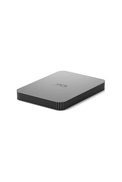 Lacie STLP5000400 5 TB 2.0 Mobile Drive V2 Type-C Taşınabilir Disk Gri ürün görseli 1