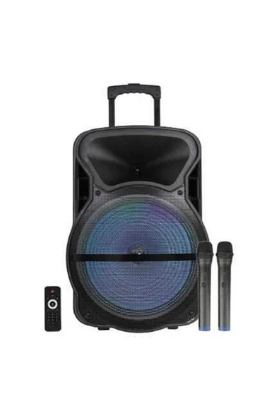 Westa WAP-12503E2 12" Usb-Sd-Bluetooth (2 El ) 200W Taşınabilir Hoparlör ürün görseli 1