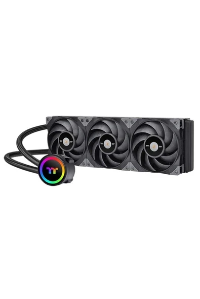 Thermaltake Toughliquid 360MM Radyatörlü, 3X12CM Fanlı, Intel / Amd Uyumlu, Sıvı Işlemci Soğutucu (CL-W321-PL12BL-A) ürün görseli 1