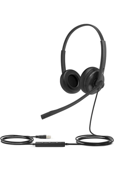 USB Headset UH34 Dual UC, schwarz ürün görseli 1