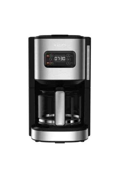Krups KM480D10 Excellence 1,25 Litre Programlanabilir Seçici Paslanmaz Çelik Kahve Makinesi - 1510001615 ürün görseli 1