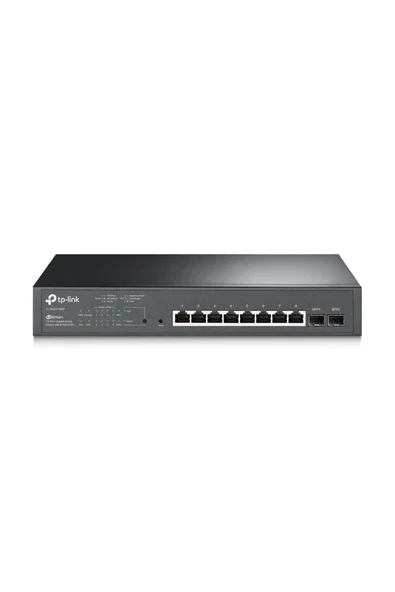 Ontech - Omada Tl-sg2210mp 8 Port Gıgabıt 2xgıgabıt Sfp Uplınk Yönetilebilir 150w Poe Rackm ürün görseli 1