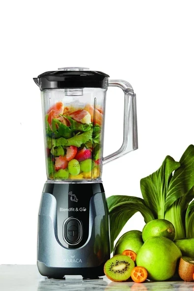 Karaca Blendfit Go Antrasit Smoothie Blender ürün görseli 1