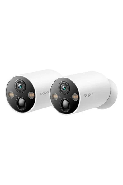 TP-Link Tapo C425(2-pack) | Bataryalı Güvenlik Kamerası | 2K 4MP QHD | AI Desteği | Renkli Gece Görüşü | 300 Gün Şarj | Su Geçirmez | 150° Geniş Açılı | Solar Panel Desteği | Yerel/Bulut Depolama ürün görseli 1