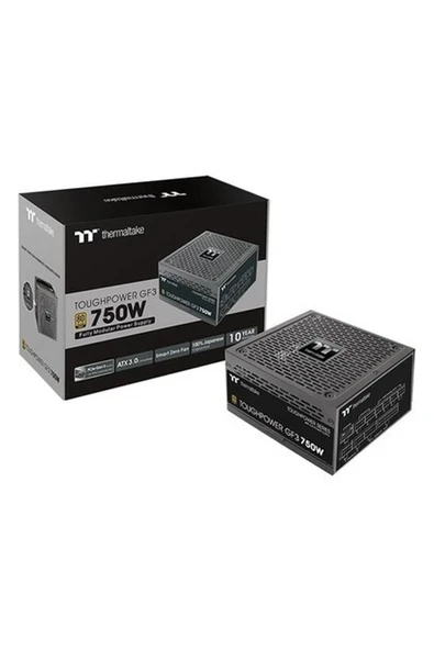 Thermaltake 750W 80+ Gold Gf3 Pcıe Gen 5.0 ürün görseli 1