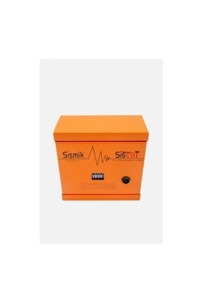 Sismik Siscut Elektronik Asansör Deprem Sensörü Iki Çıkışlı ürün görseli 1