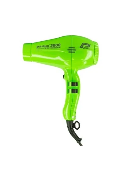 Parlux 3800 Eco Friendly Ionic & Ceramic Fön Makinesi 2100 W | Yeşil ürün görseli 1