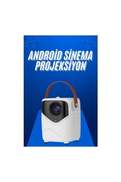 Hd Ayaklı Portatif Projeksiyon Cihazı Android Işlemcili Sinema Projektörü ürün görseli 1